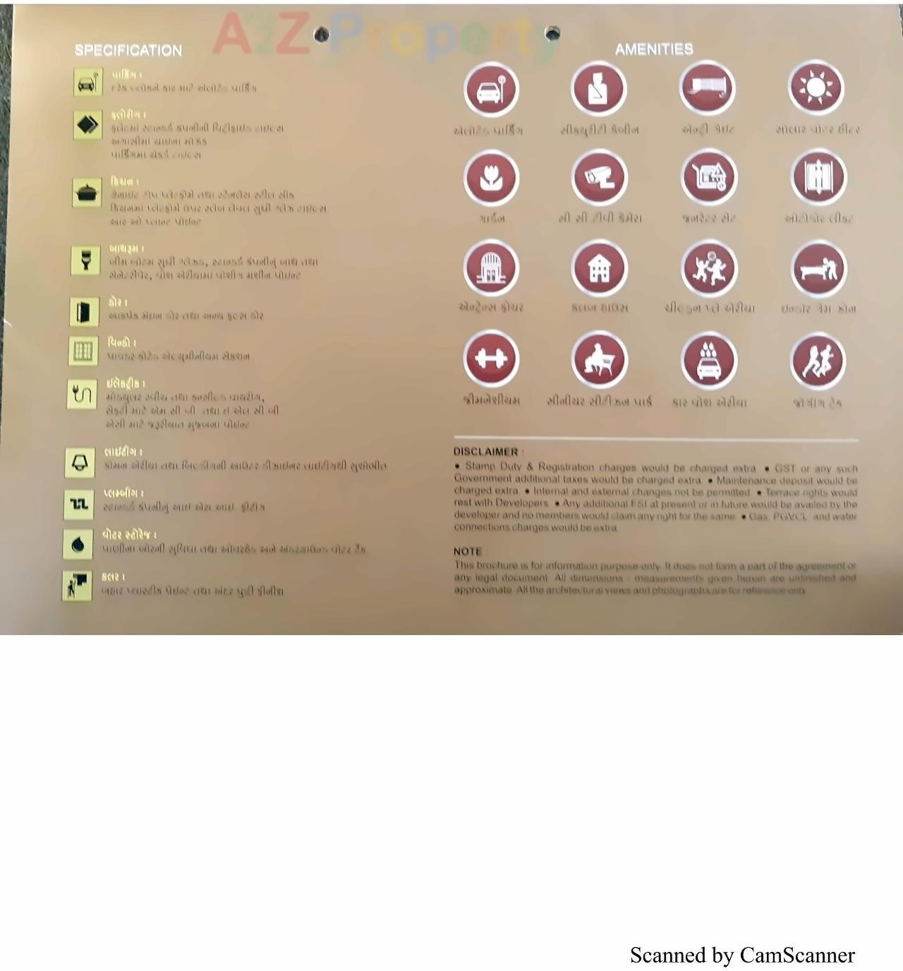  of real estate project Akshar Parisar located at Mavdi, Rajkot, Gujarat