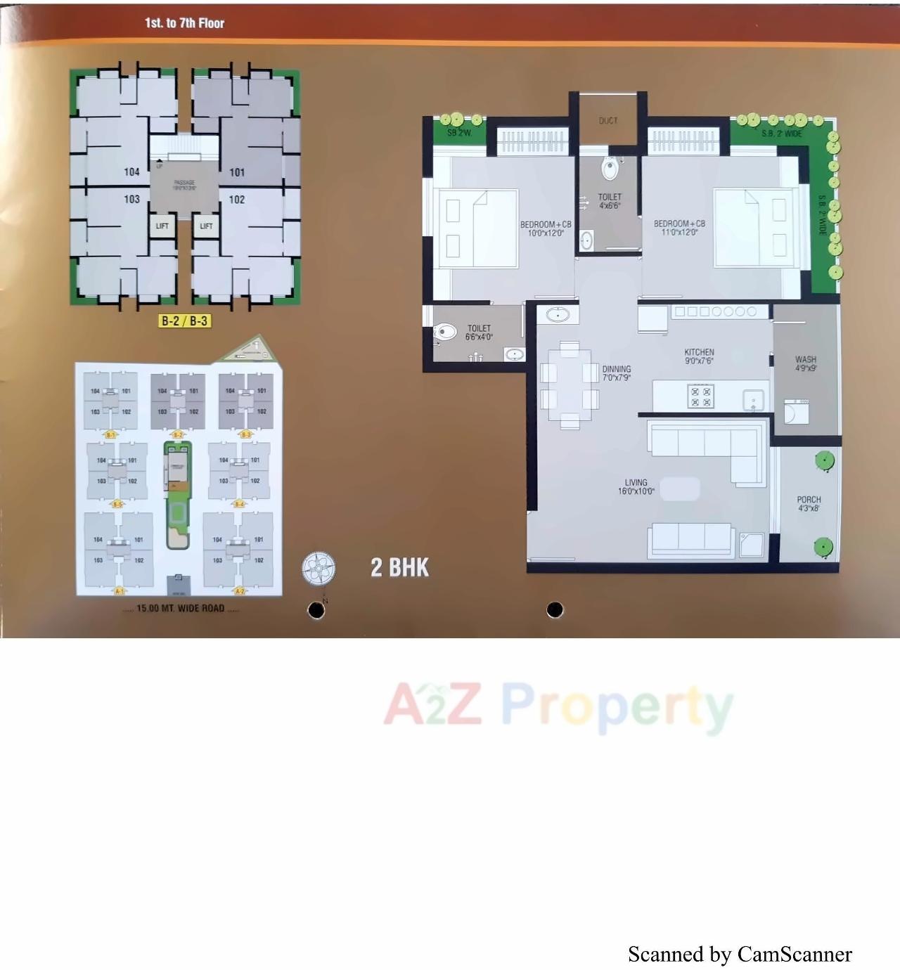 Layout of real estate project Akshar Parisar located at Mavdi, Rajkot, Gujarat