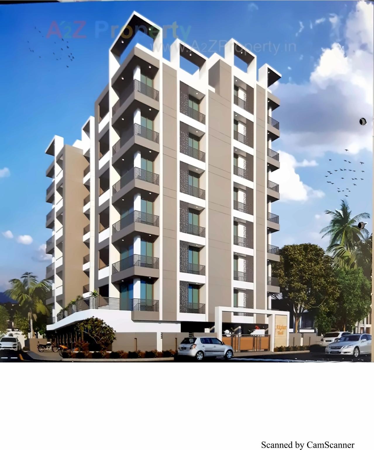 3D Elevation of real estate project Akshar Tirth located at Mavdi, Rajkot, Gujarat