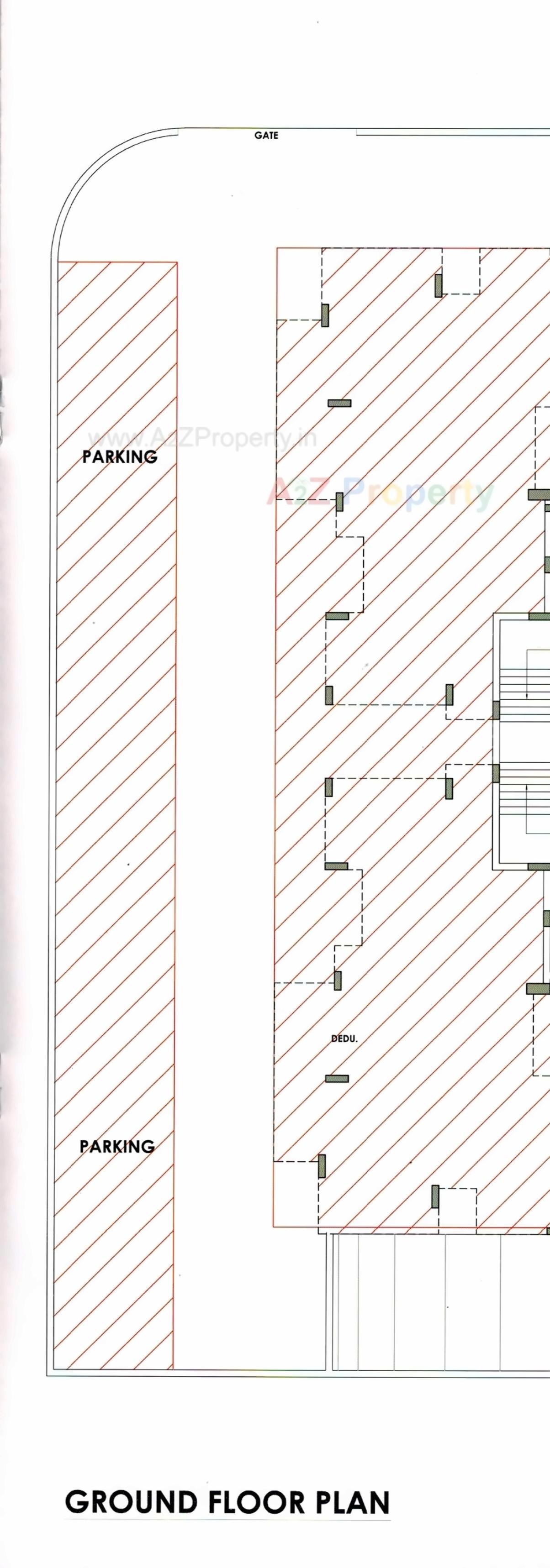 Layout of real estate project Alaska located at Nanamava, Rajkot, Gujarat