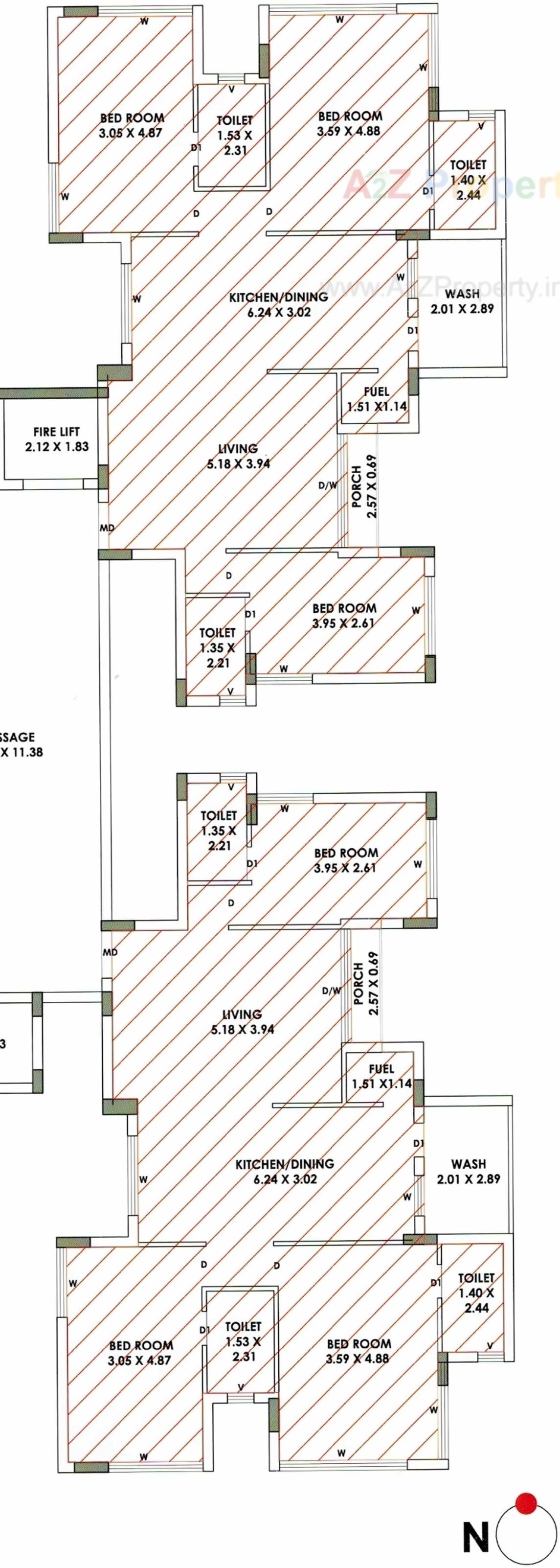 Layout of real estate project Alaska located at Nanamava, Rajkot, Gujarat