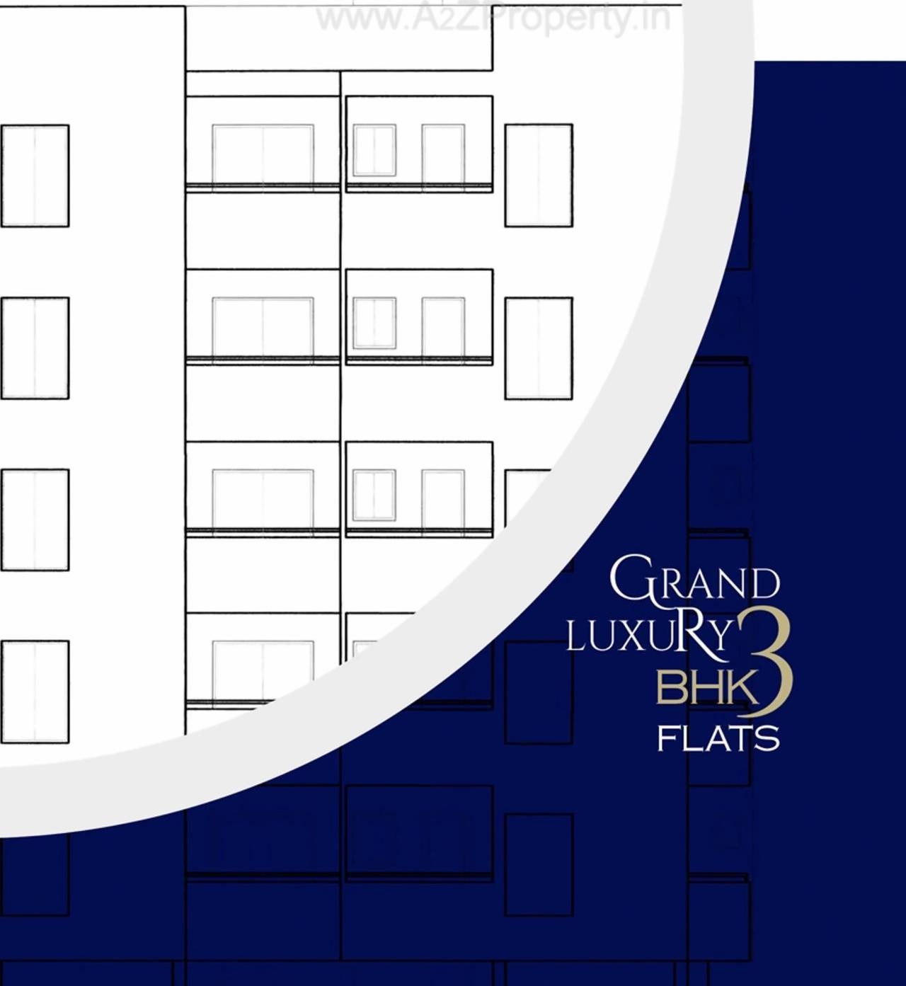 Layout of real estate project Alpha Kavyam located at Raiya, Rajkot, Gujarat