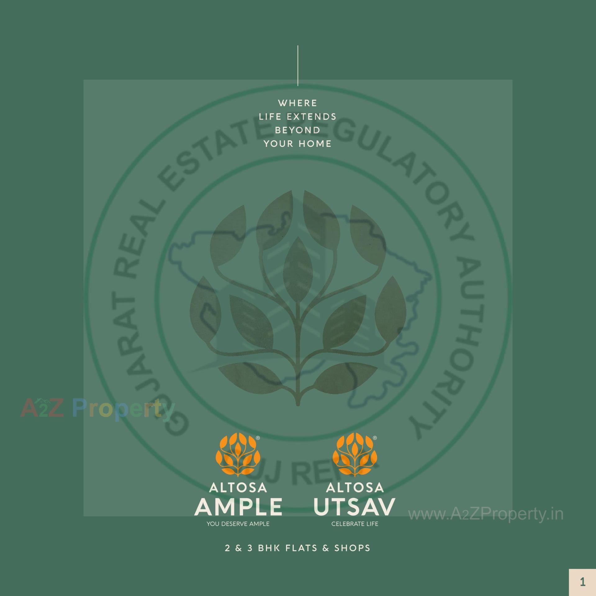  of real estate project Altosa Ample Altosa Utsav located at Mavdi, Rajkot, Gujarat