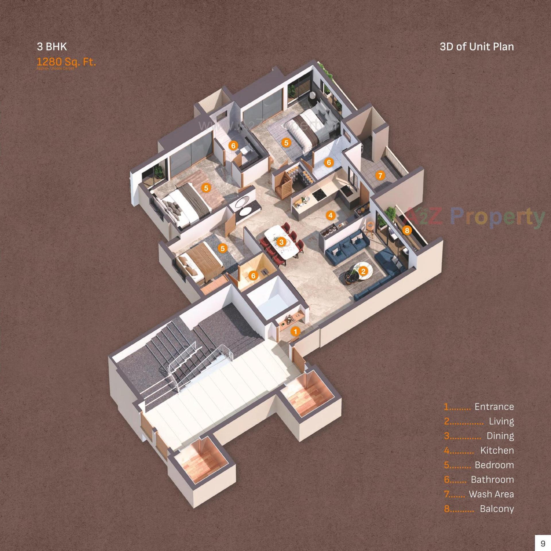 Layout of real estate project Altosa Impera located at Rajkot, Rajkot, Gujarat