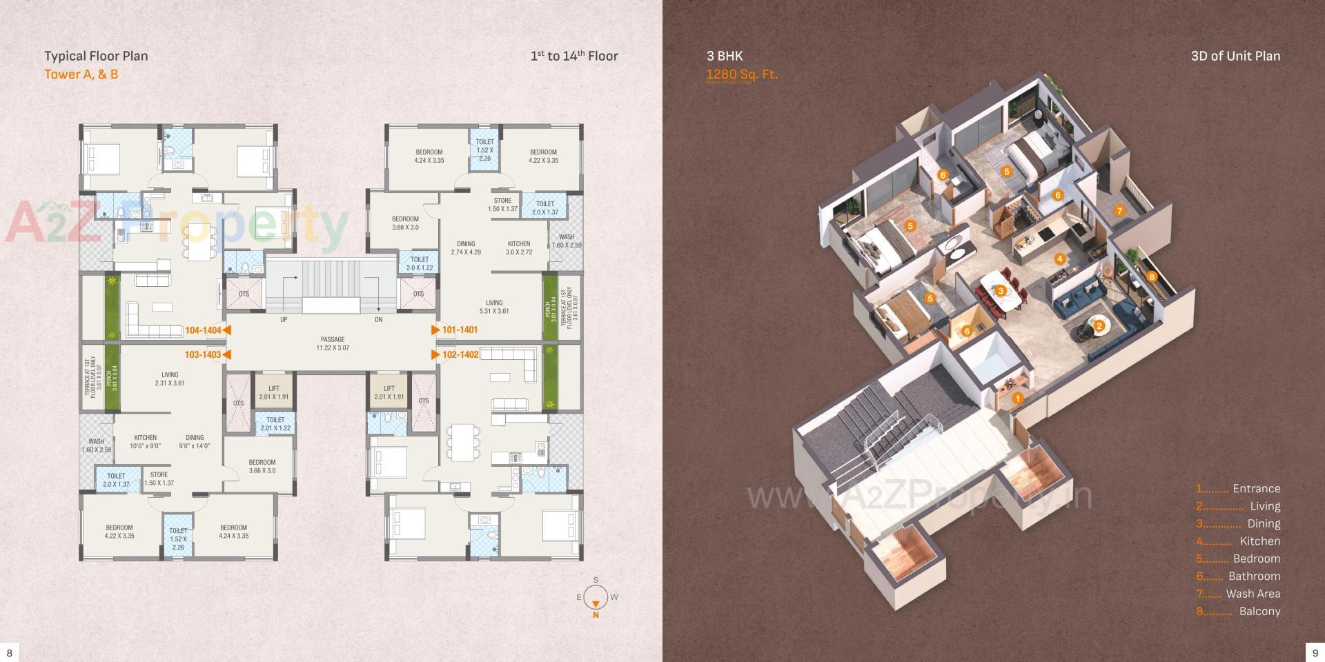 Layout of real estate project Altosa Impera located at Rajkot, Rajkot, Gujarat
