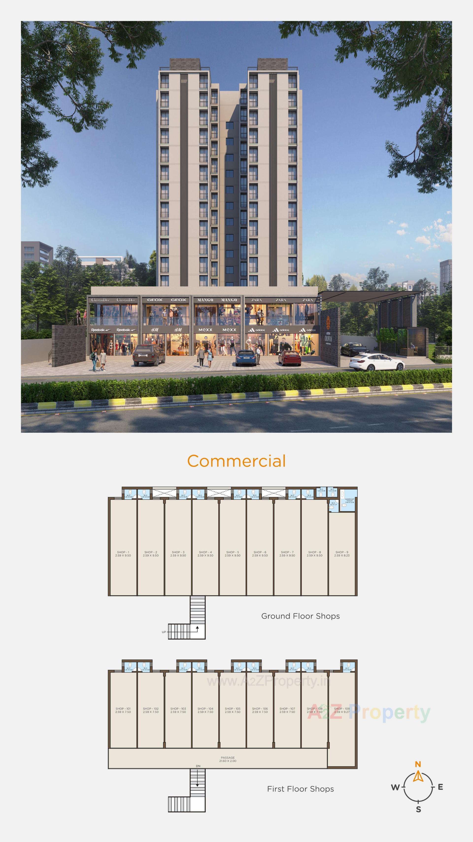  of real estate project Altosa Olivia located at Mavdi, Rajkot, Gujarat