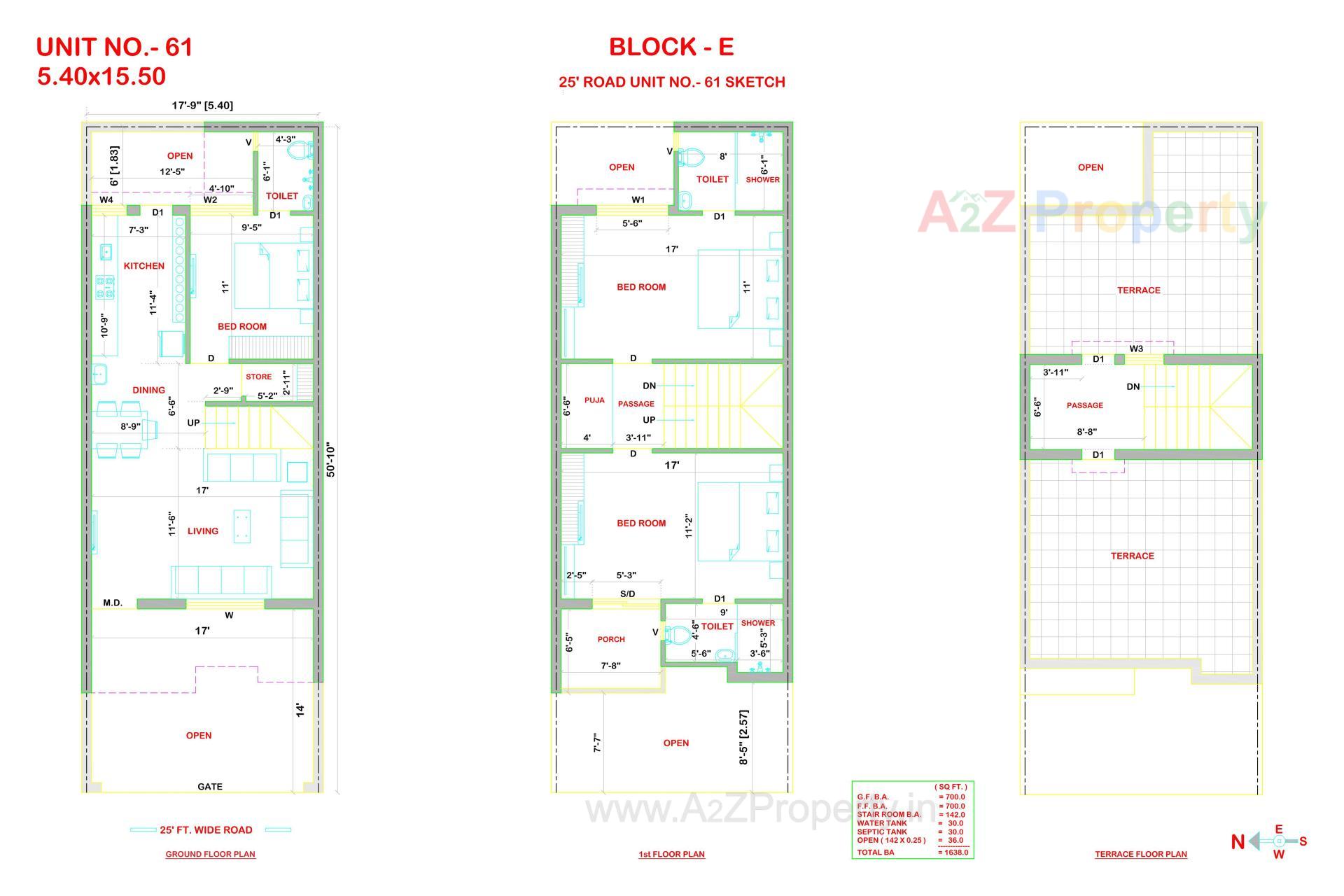 Layout of real estate project Ami Exotica located at Manharpura, Rajkot, Gujarat