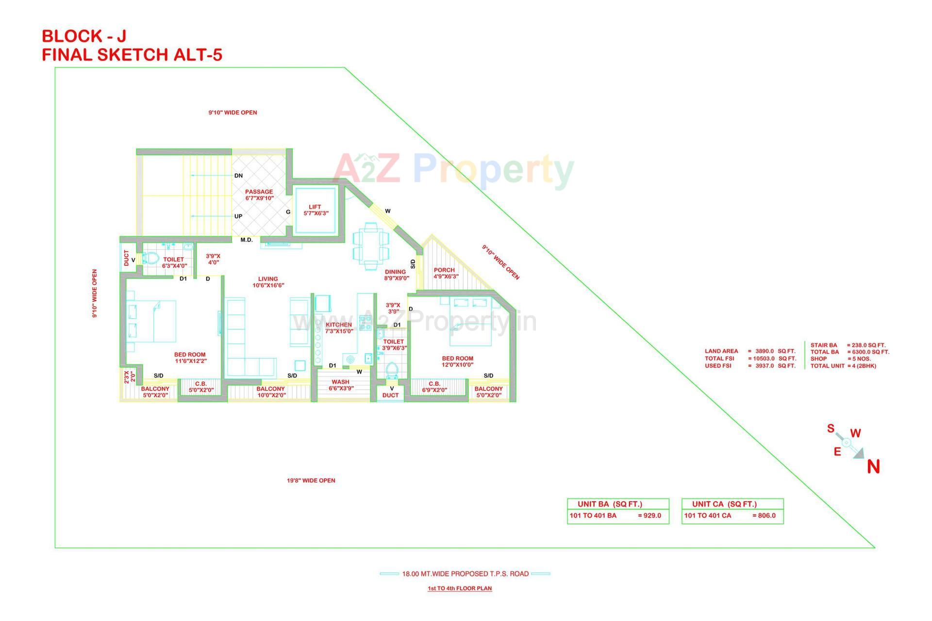 Layout of real estate project Ami Exotica located at Manharpura, Rajkot, Gujarat