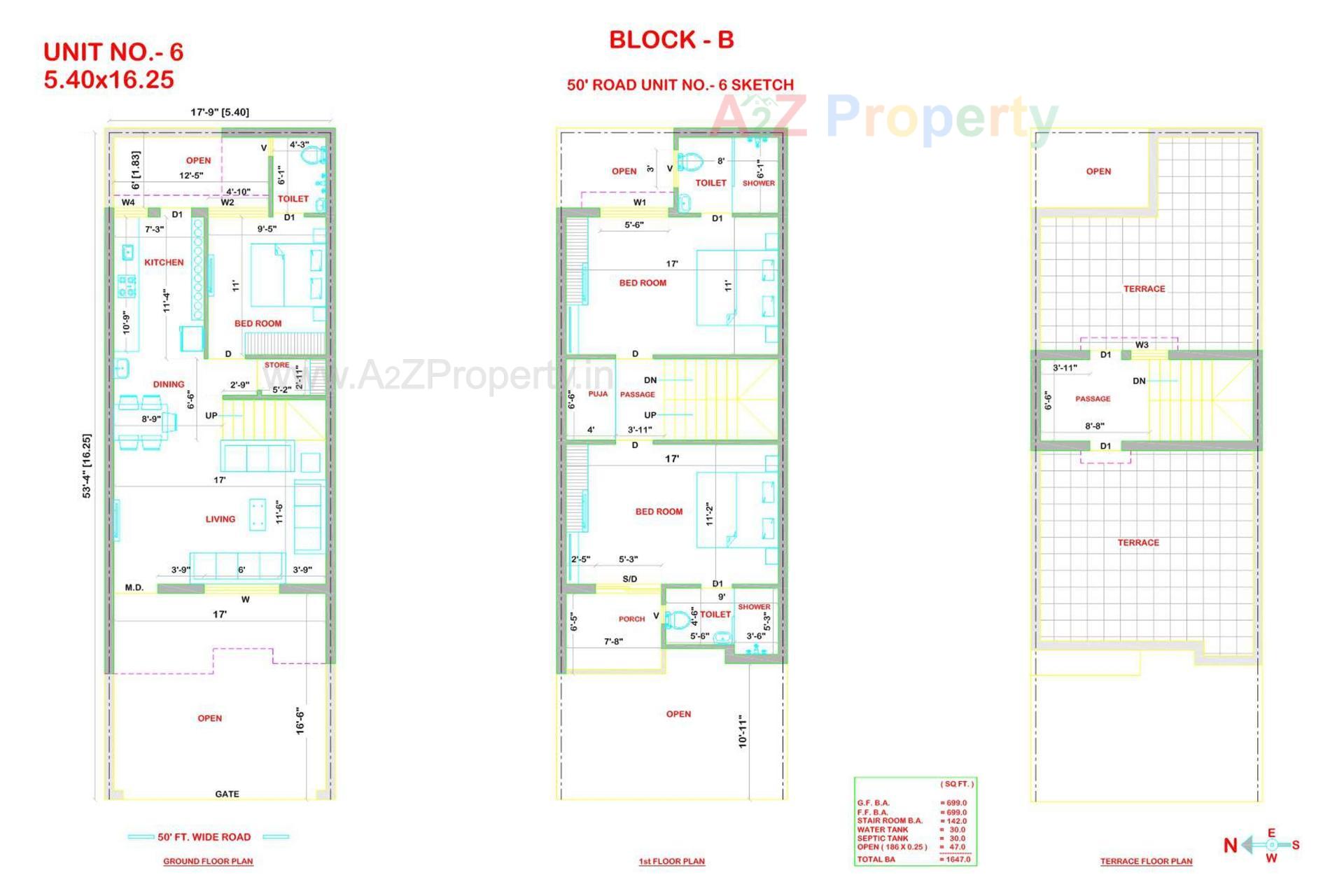 Layout of real estate project Ami Exotica located at Manharpura, Rajkot, Gujarat