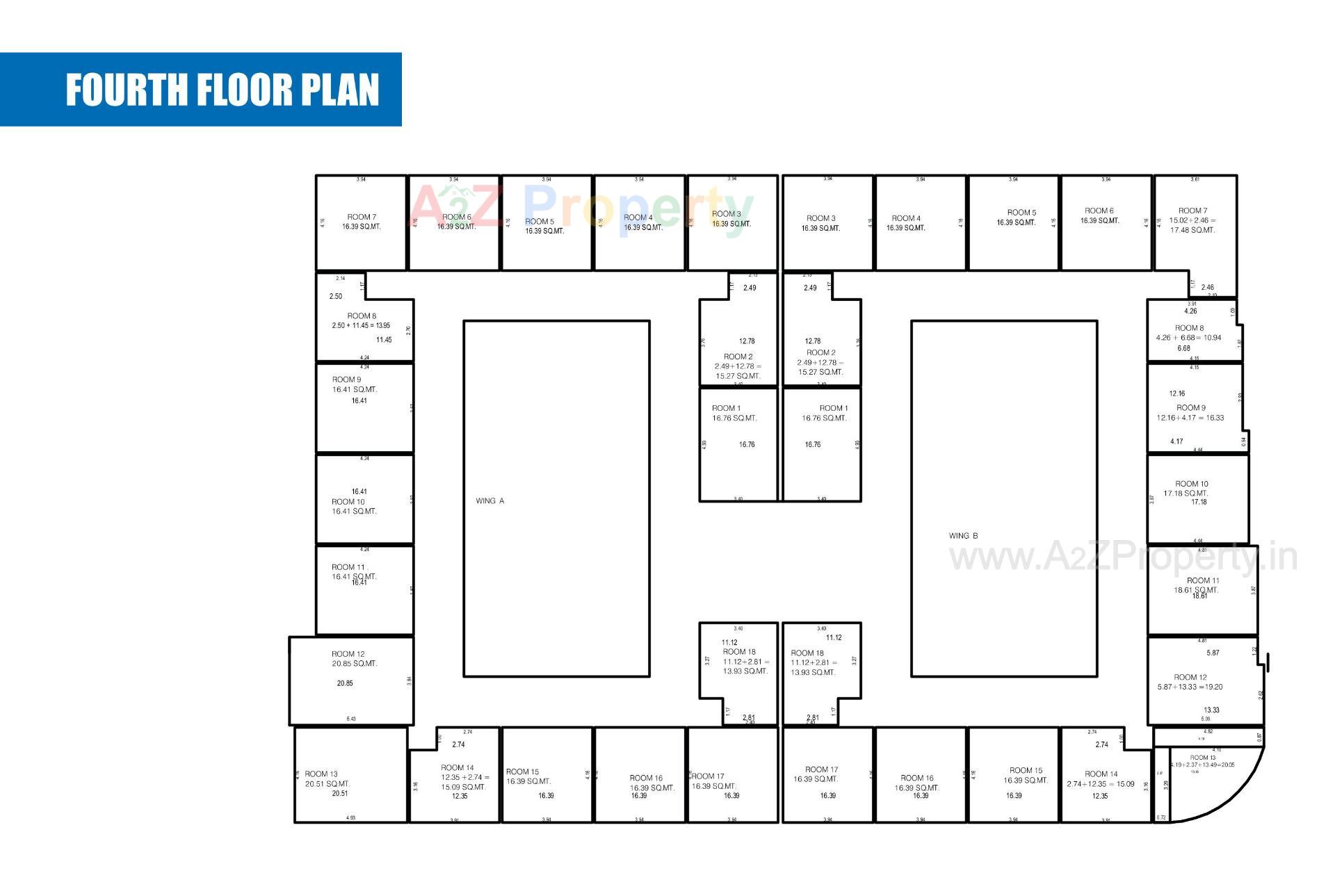 Layout of real estate project Amrut Complex located at Rajkot, Rajkot, Gujarat