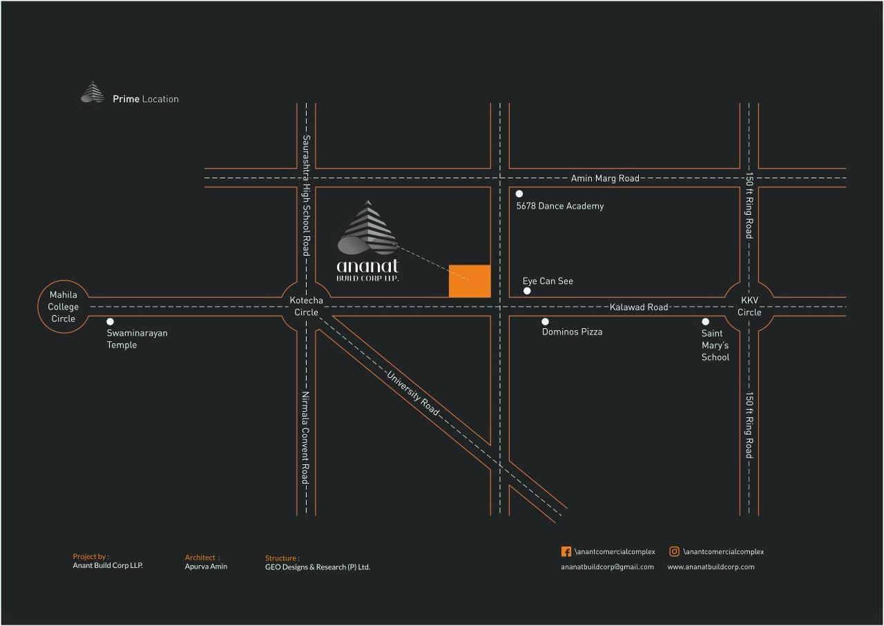  of real estate project Ananat located at Rajkot, Rajkot, Gujarat