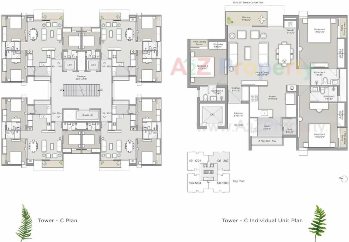 Layout of real estate project Ananta located at Rajkot, Rajkot, Gujarat
