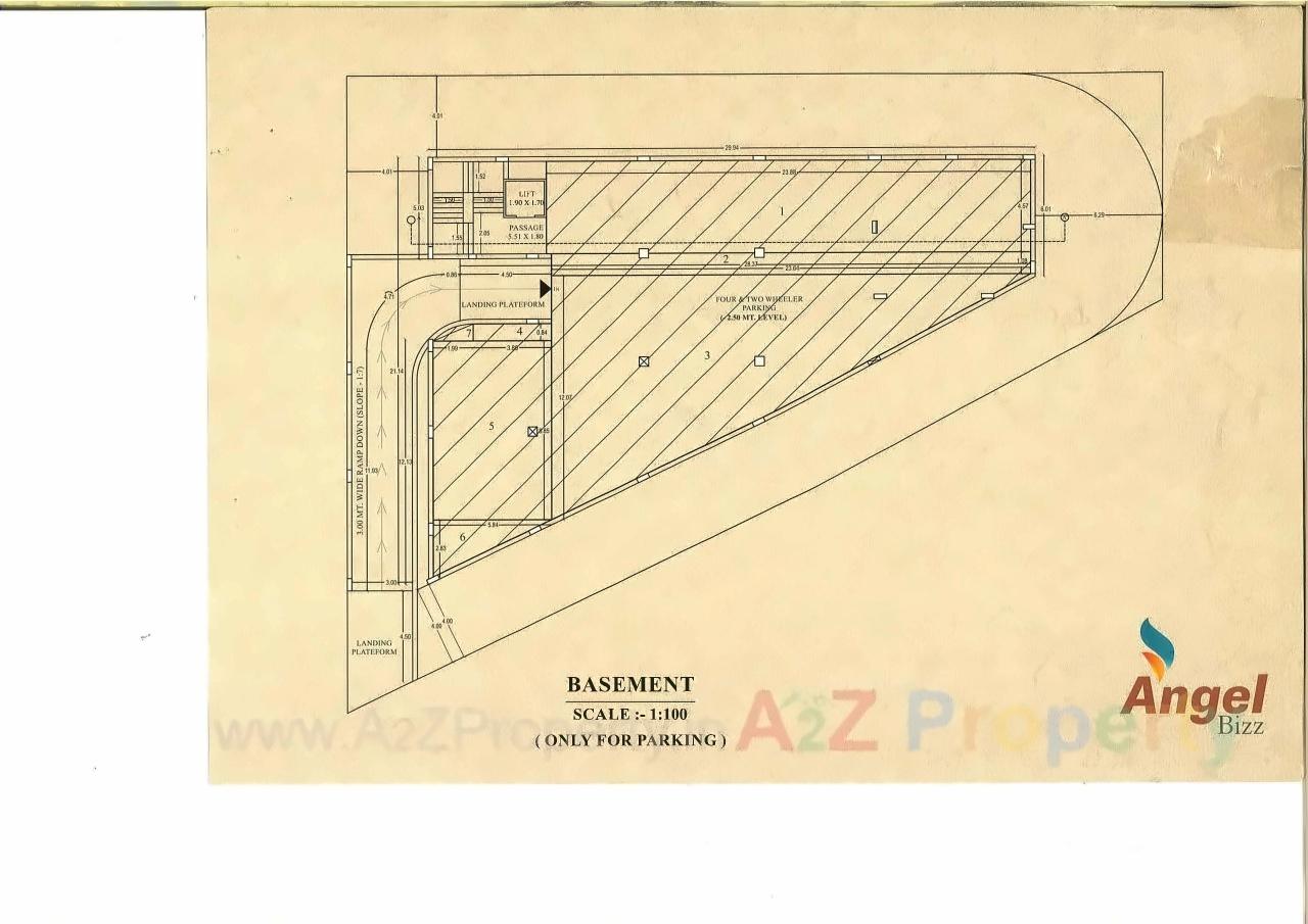  of real estate project Angel Bizz located at Mavadi, Rajkot, Gujarat
