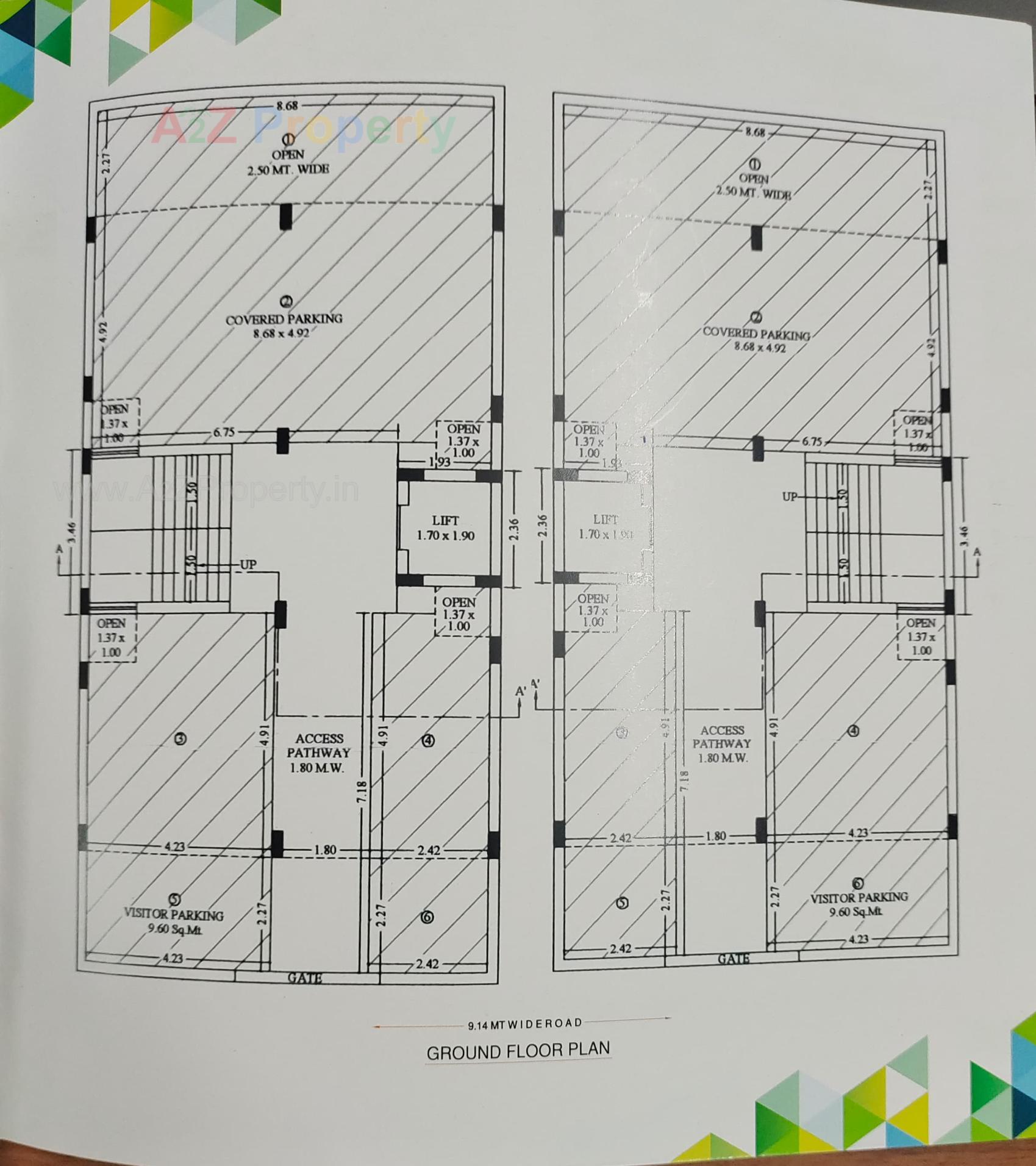  of real estate project Angel Flats located at City, Rajkot, Gujarat