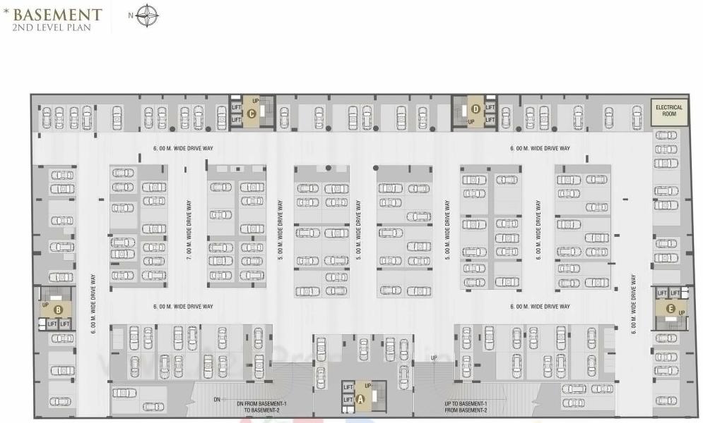 Layout of real estate project Apple Altura located at Nana-mava, Rajkot, Gujarat