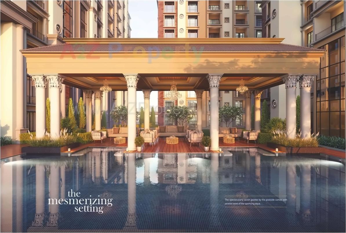 3D Elevation of real estate project Apple Ambiance located at Nanamava, Rajkot, Gujarat