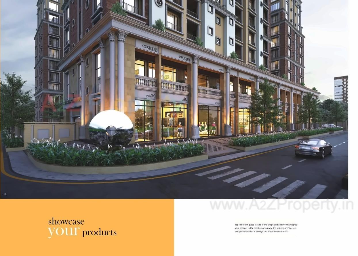 3D Elevation of real estate project Apple Ambiance located at Nanamava, Rajkot, Gujarat