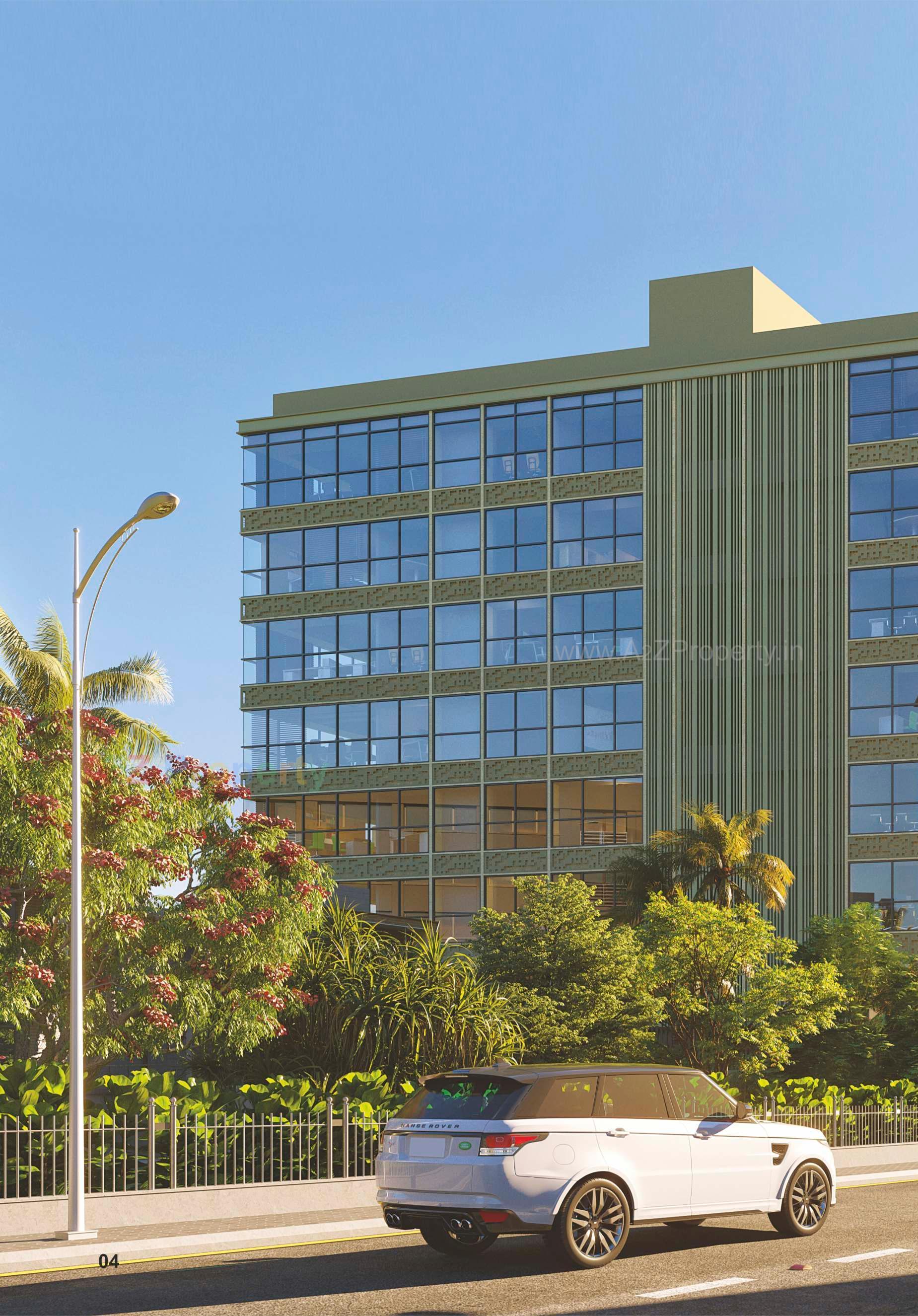 3D Elevation of real estate project Apple Gold located at Rajkot, Rajkot, Gujarat