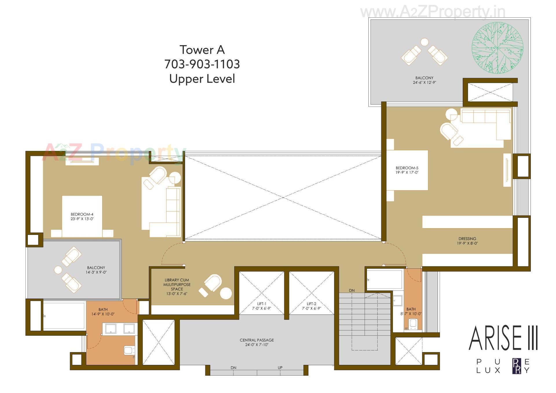 Layout of real estate project Arise located at Ghanteshwar, Rajkot, Gujarat