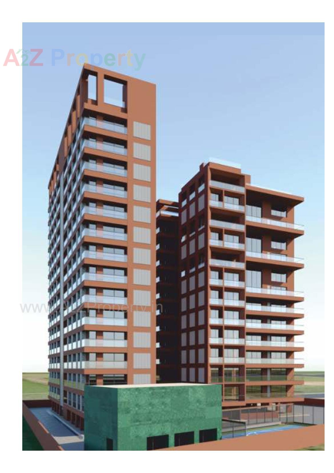 3D Elevation of real estate project Arise located at Ghanteshwar, Rajkot, Gujarat