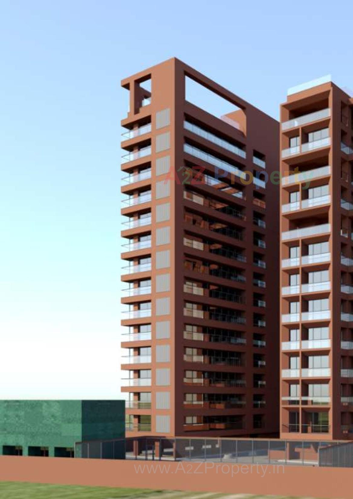 3D Elevation of real estate project Arise located at Ghanteshwar, Rajkot, Gujarat