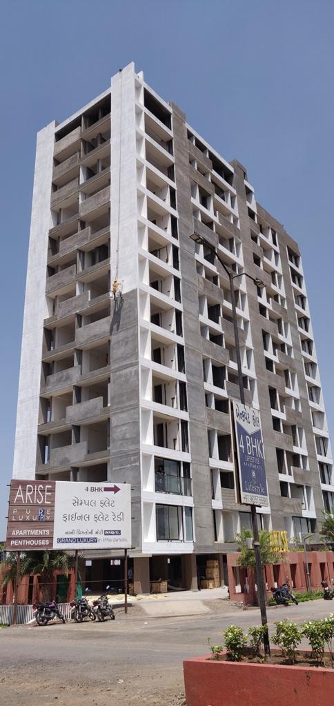141707_const of real estate project Arise One located at Ghanteshwar, Rajkot, Gujarat