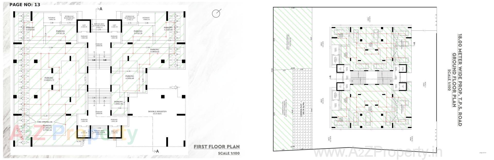 Layout of real estate project Arise located at Vejagam, Rajkot, Gujarat