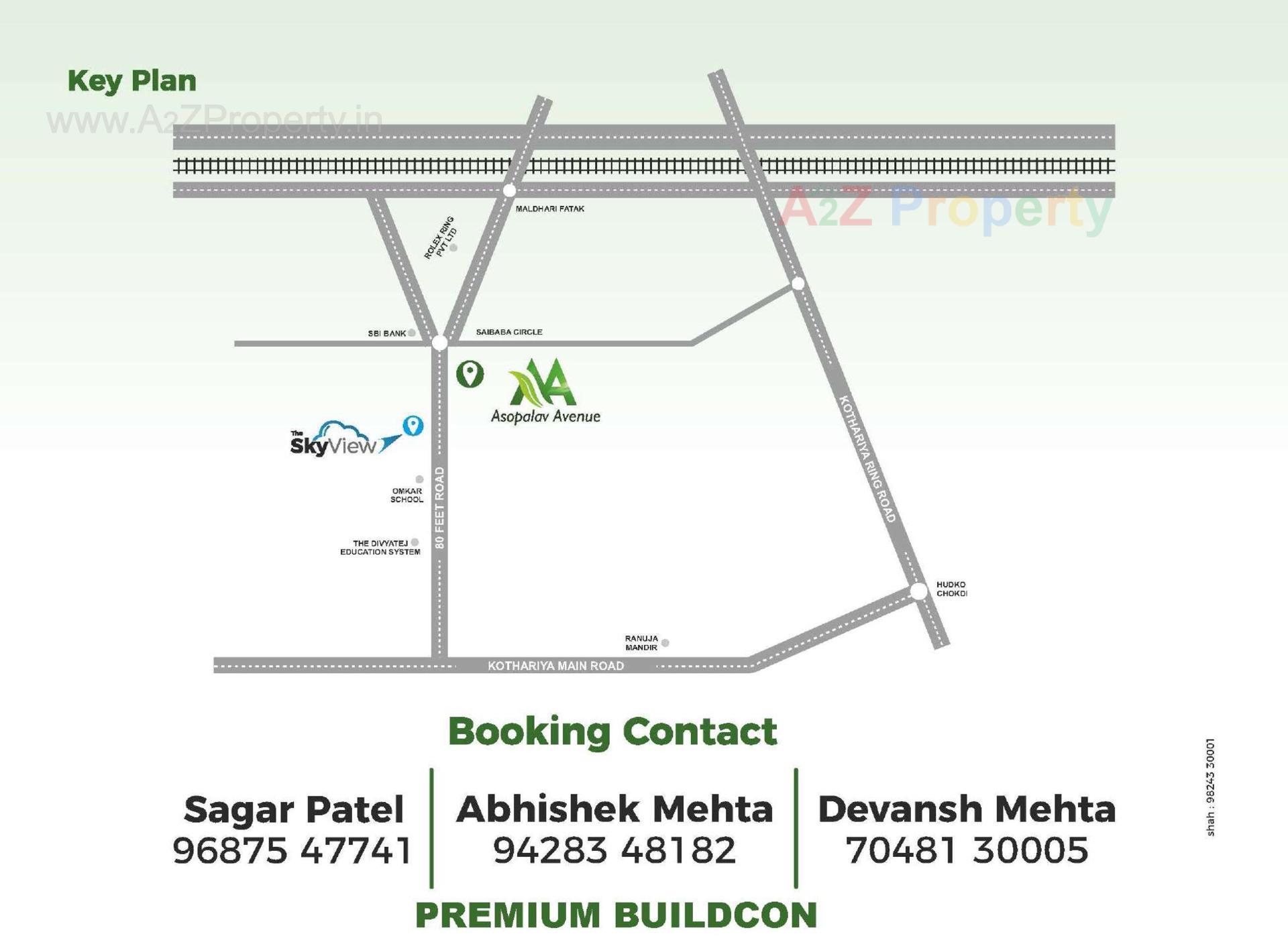  of real estate project Asopalav Avenue located at Kothariya, Rajkot, Gujarat