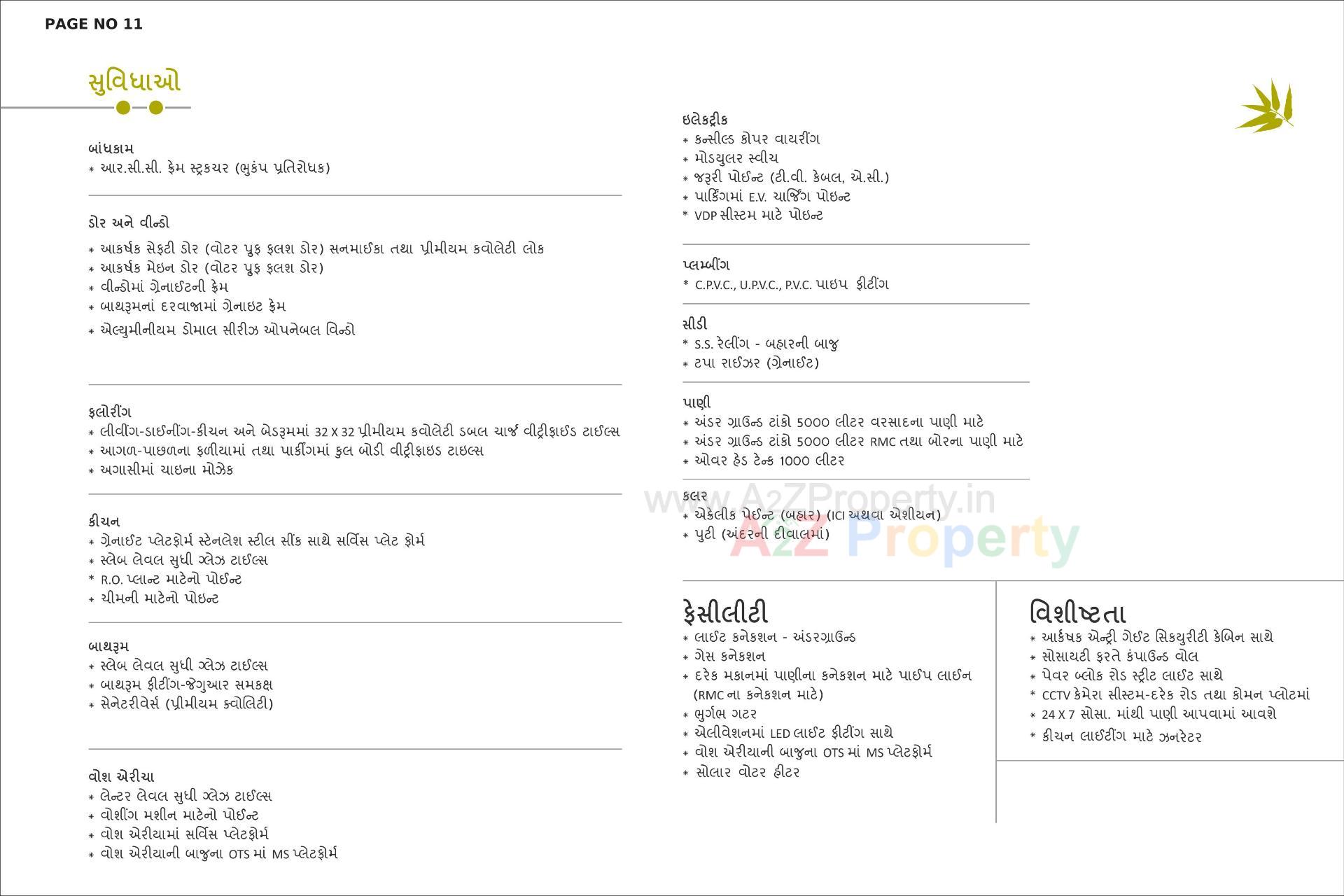  of real estate project Asopalav Bungalows located at Vavdi, Rajkot, Gujarat