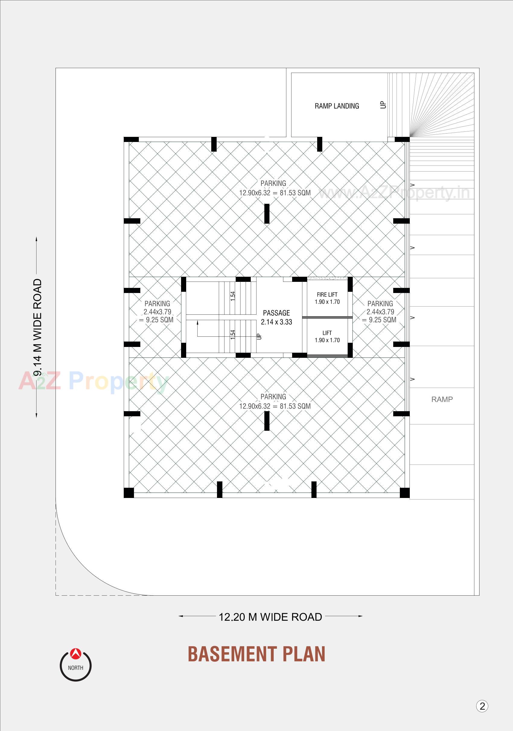 Layout of real estate project Asopalav Green located at Ghanteshwar, Rajkot, Gujarat