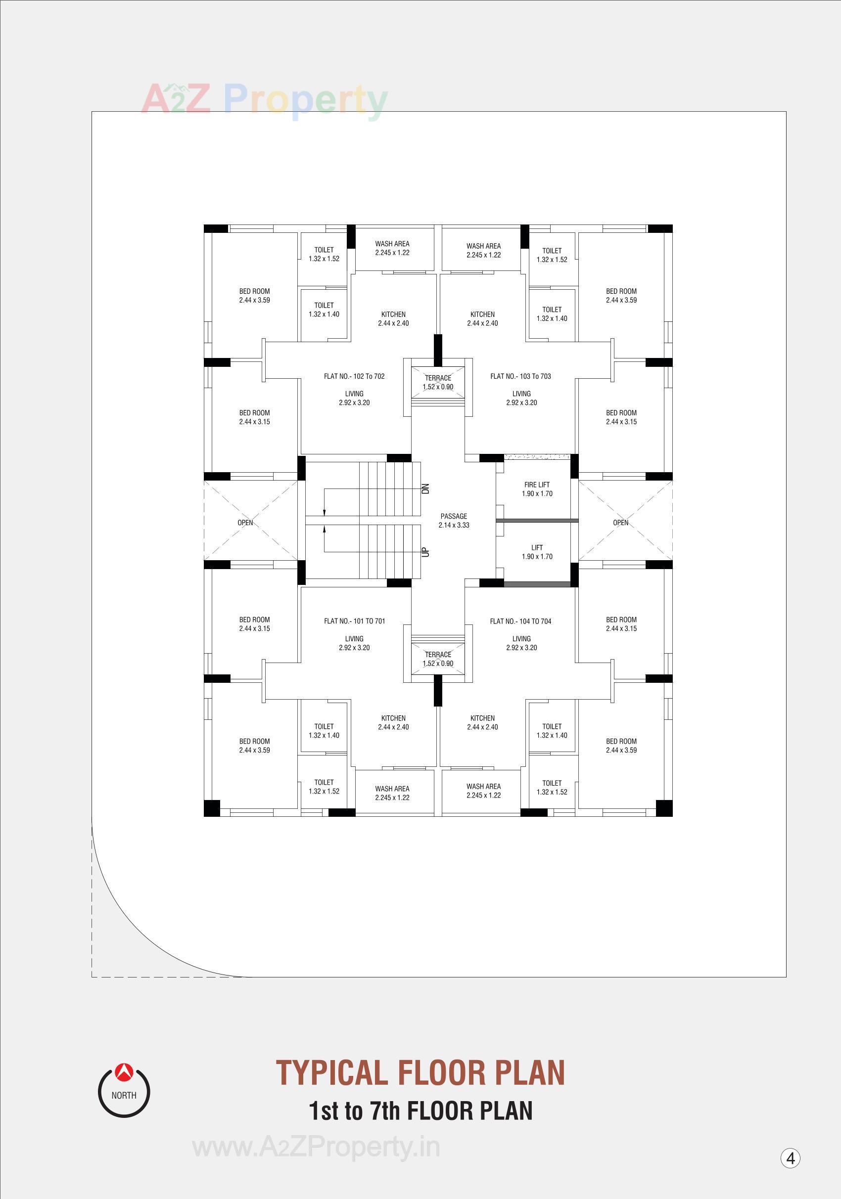 Layout of real estate project Asopalav Green located at Ghanteshwar, Rajkot, Gujarat