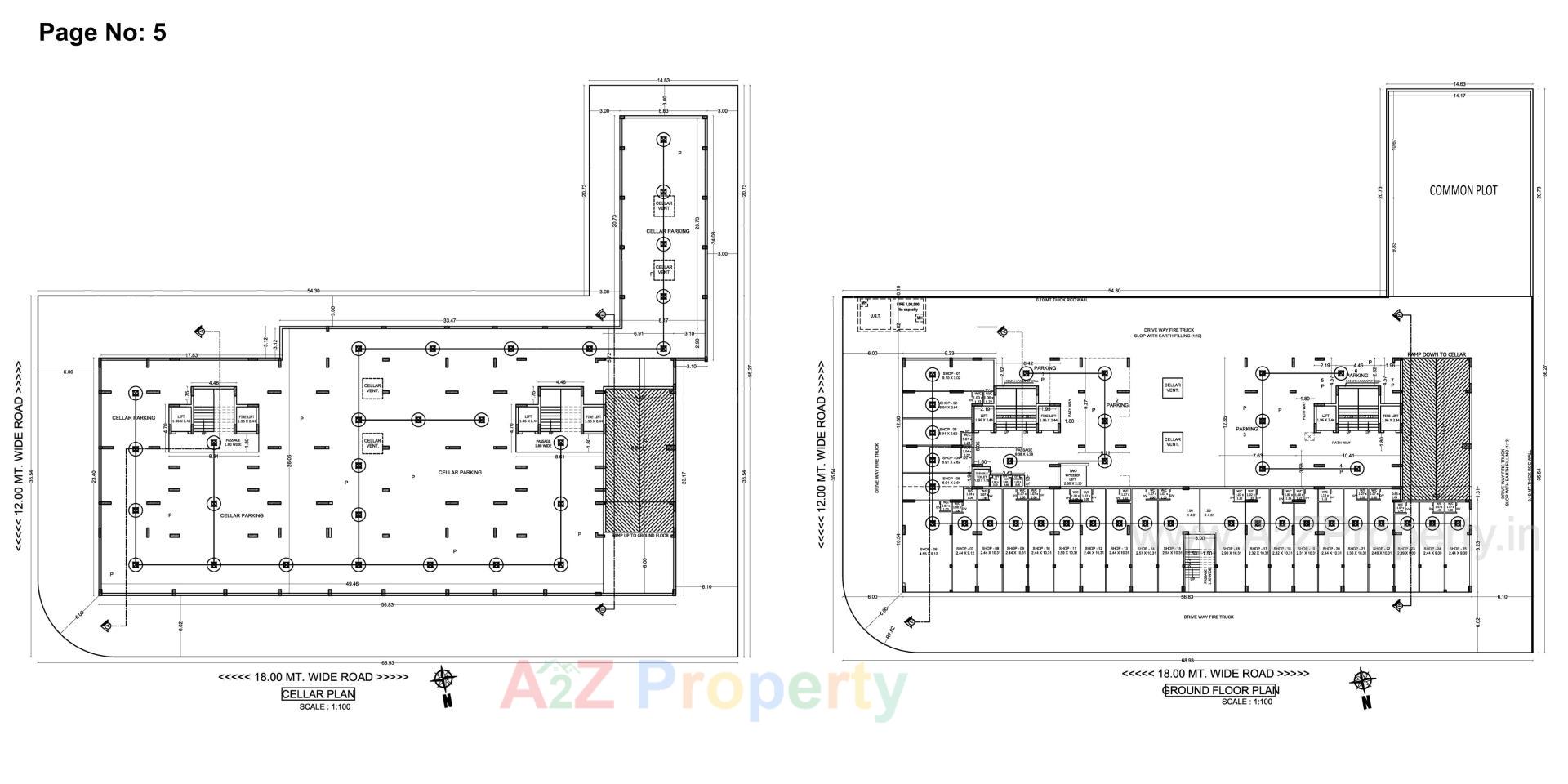 Layout of real estate project Asopalav Height located at Vavdi, Rajkot, Gujarat