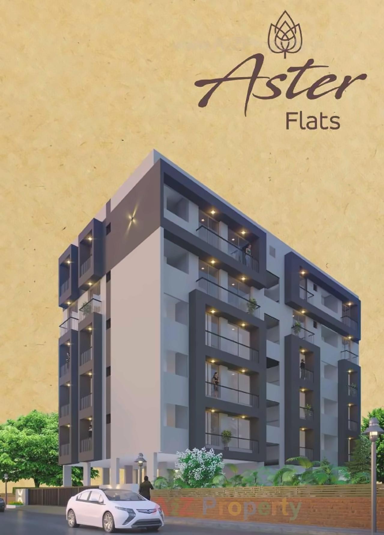 3D Elevation of real estate project Aster Flat located at Mavdi, Rajkot, Gujarat