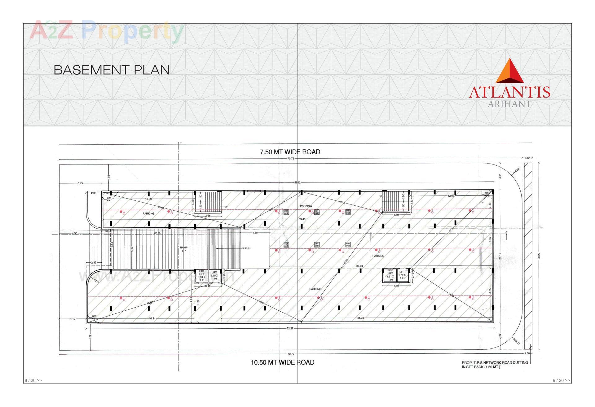  of real estate project Atlantis Arihant located at Raiya, Rajkot, Gujarat