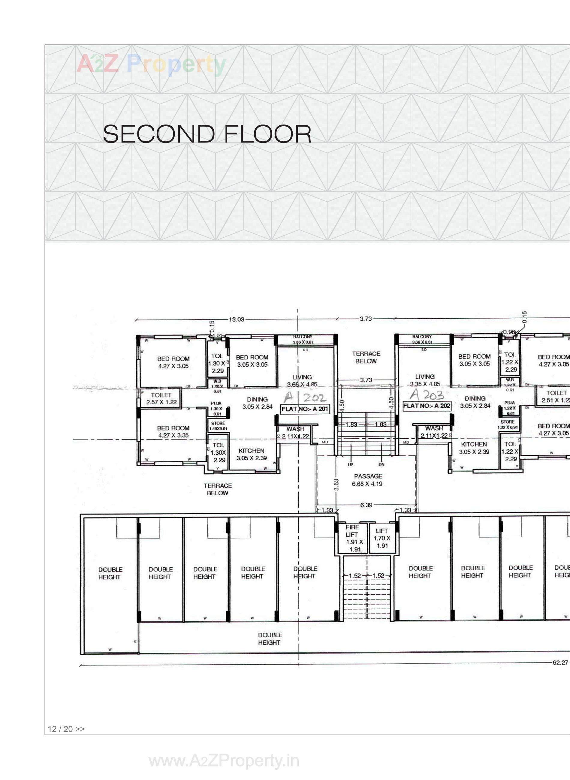 Layout of real estate project Atlantis Arihant located at Raiya, Rajkot, Gujarat