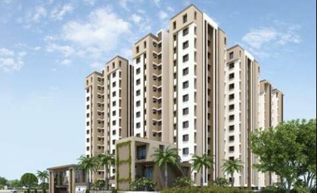 3D Elevation of real estate project Atlantis Heights located at Kangashiyali, Rajkot, Gujarat
