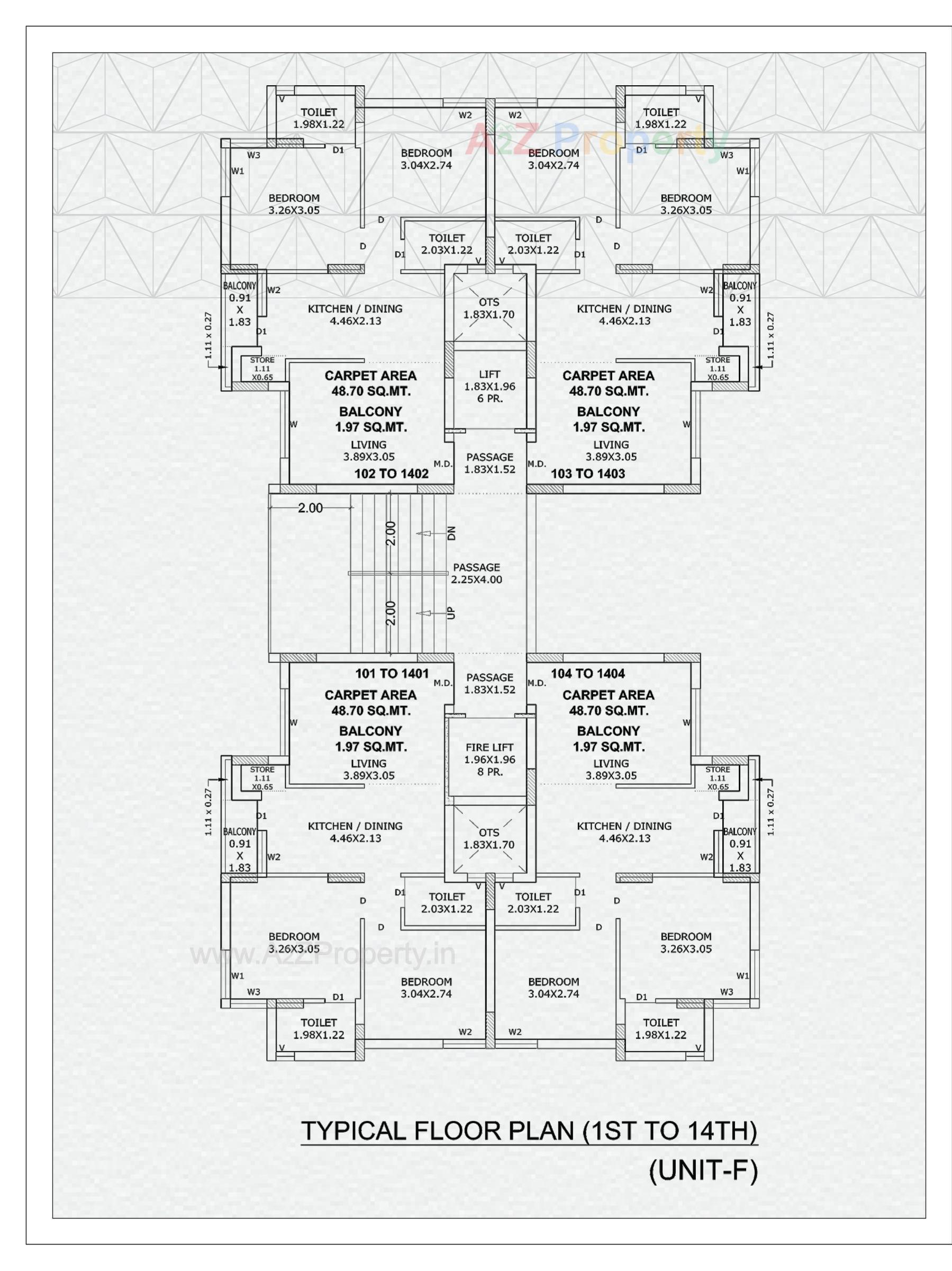 Layout of real estate project Atlantis Hills located at Raiya, Rajkot, Gujarat