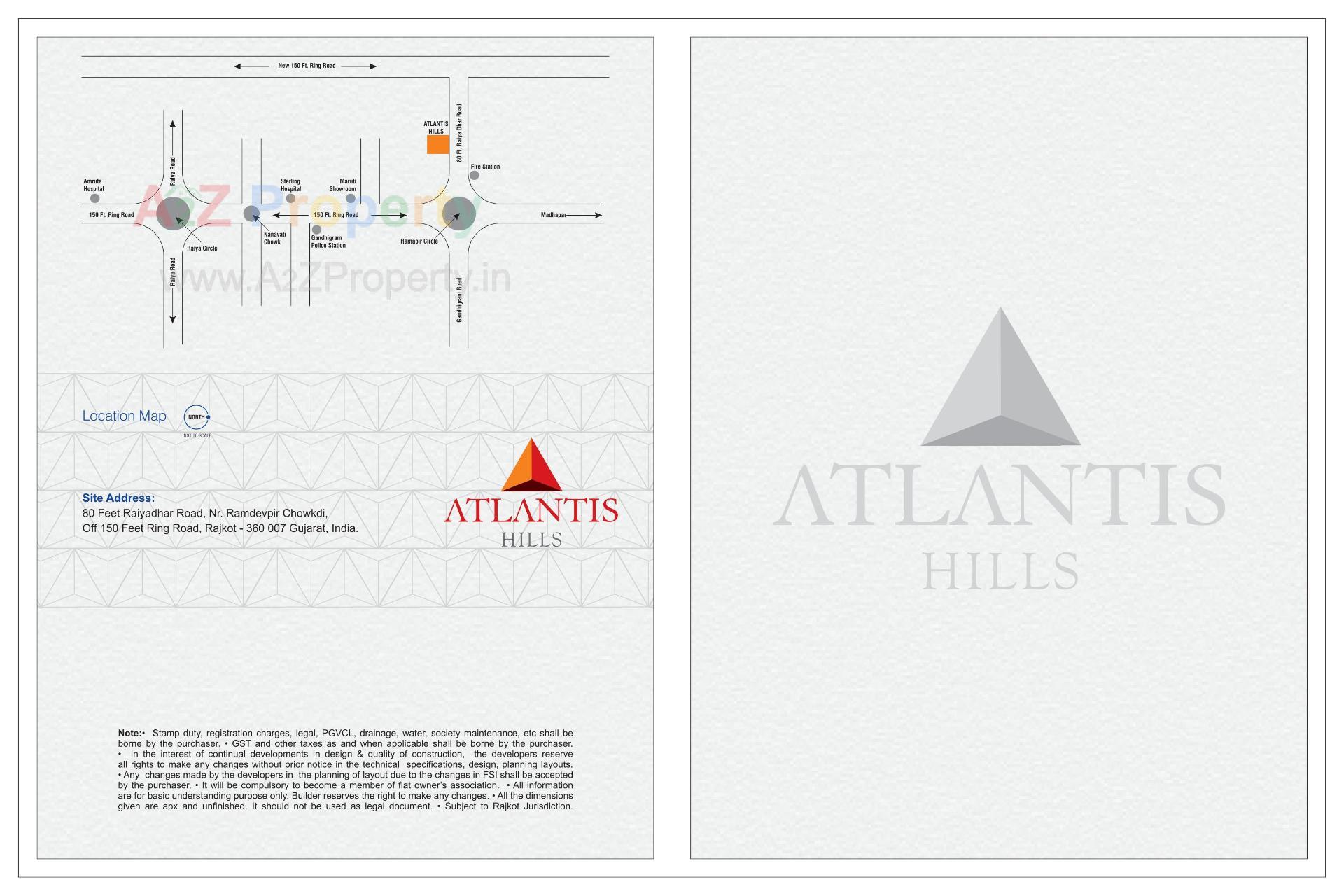  of real estate project Atlantis Hills located at Raiya, Rajkot, Gujarat