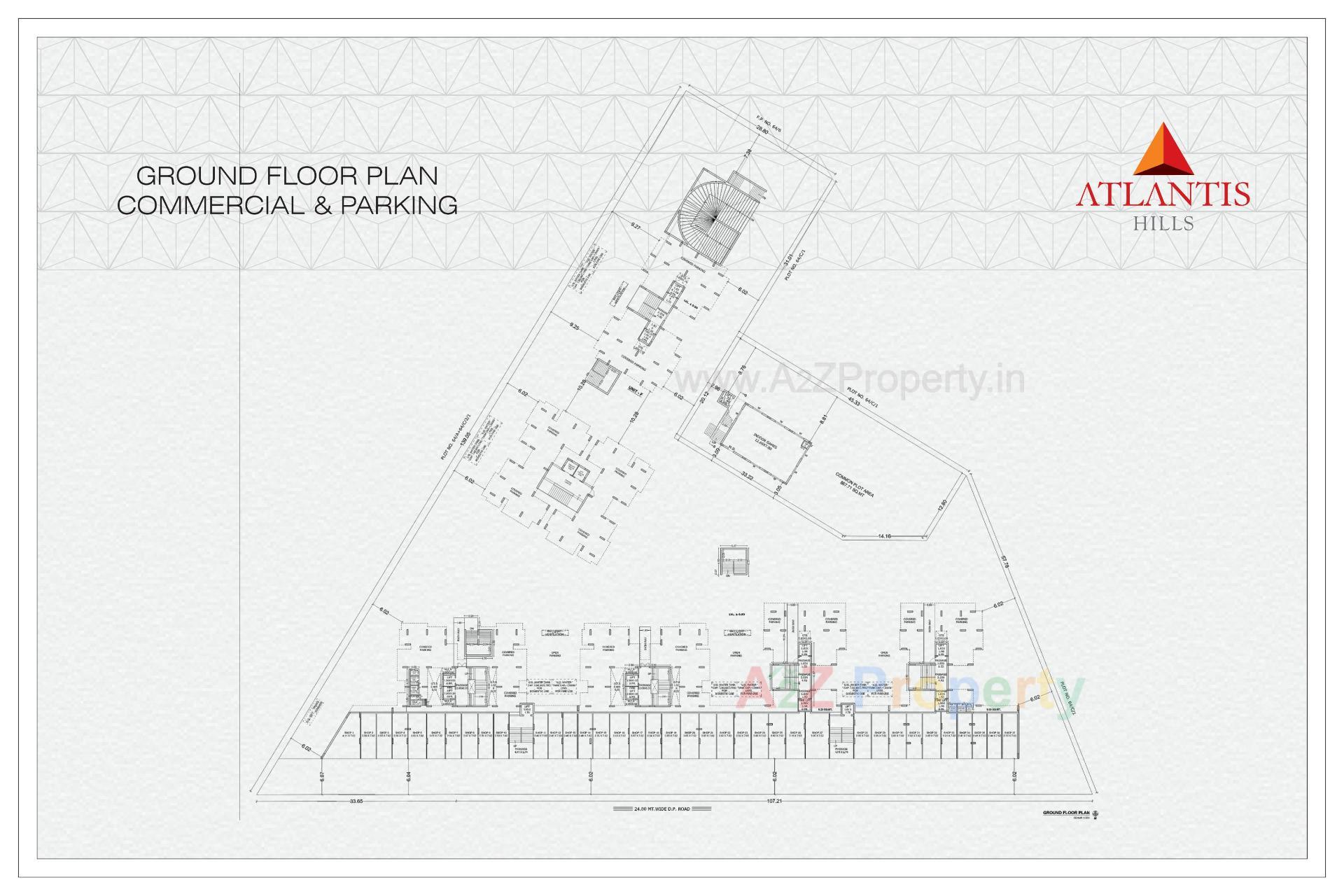  of real estate project Atlantis Hills located at Raiya, Rajkot, Gujarat