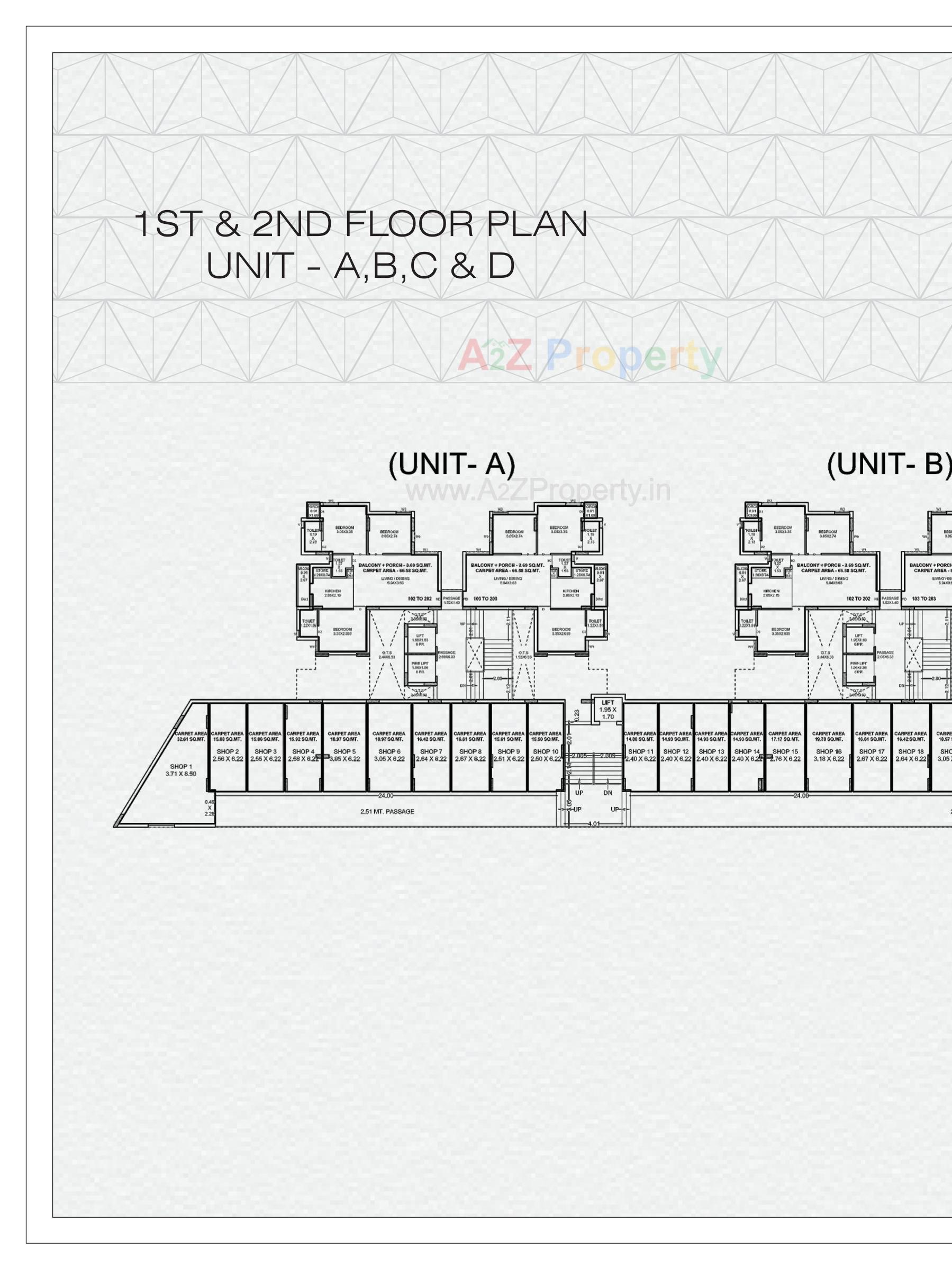 Layout of real estate project Atlantis Hills located at Raiya, Rajkot, Gujarat