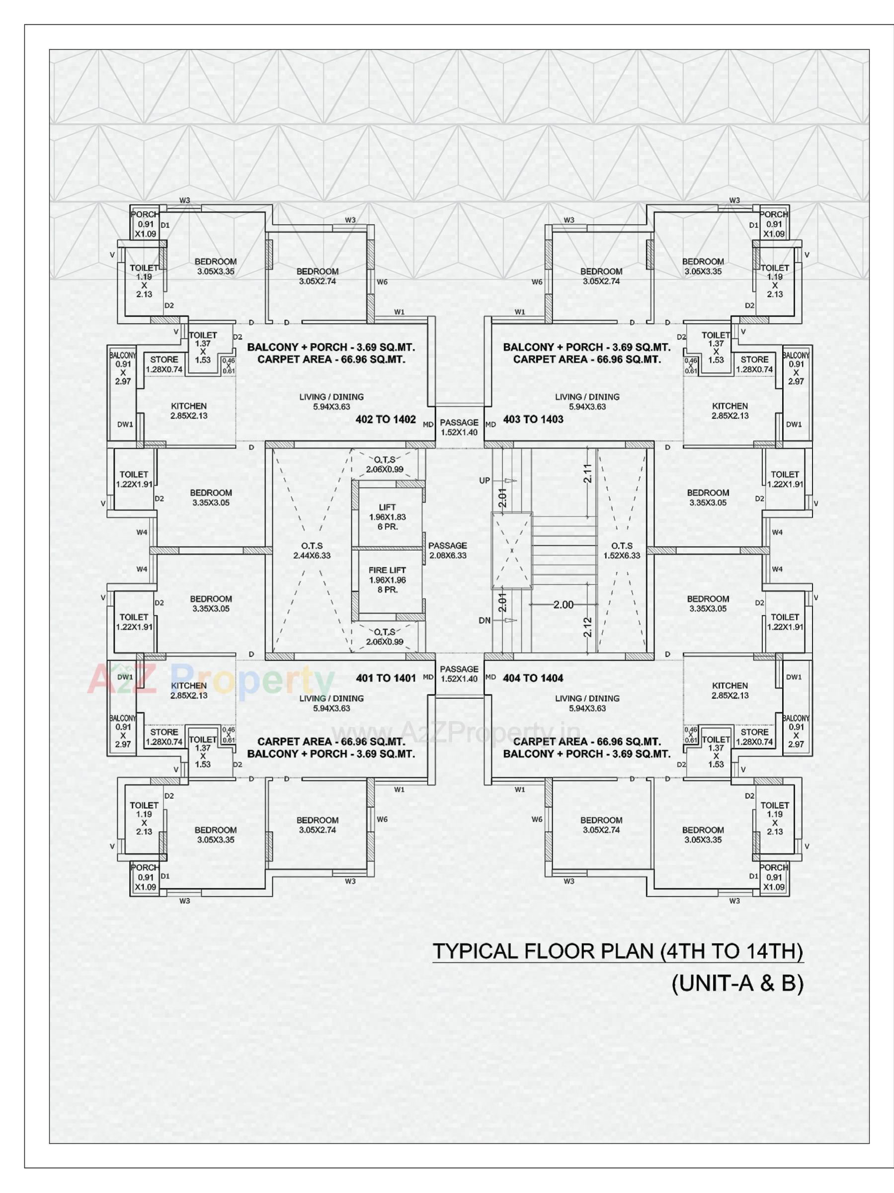 Layout of real estate project Atlantis Hills located at Raiya, Rajkot, Gujarat