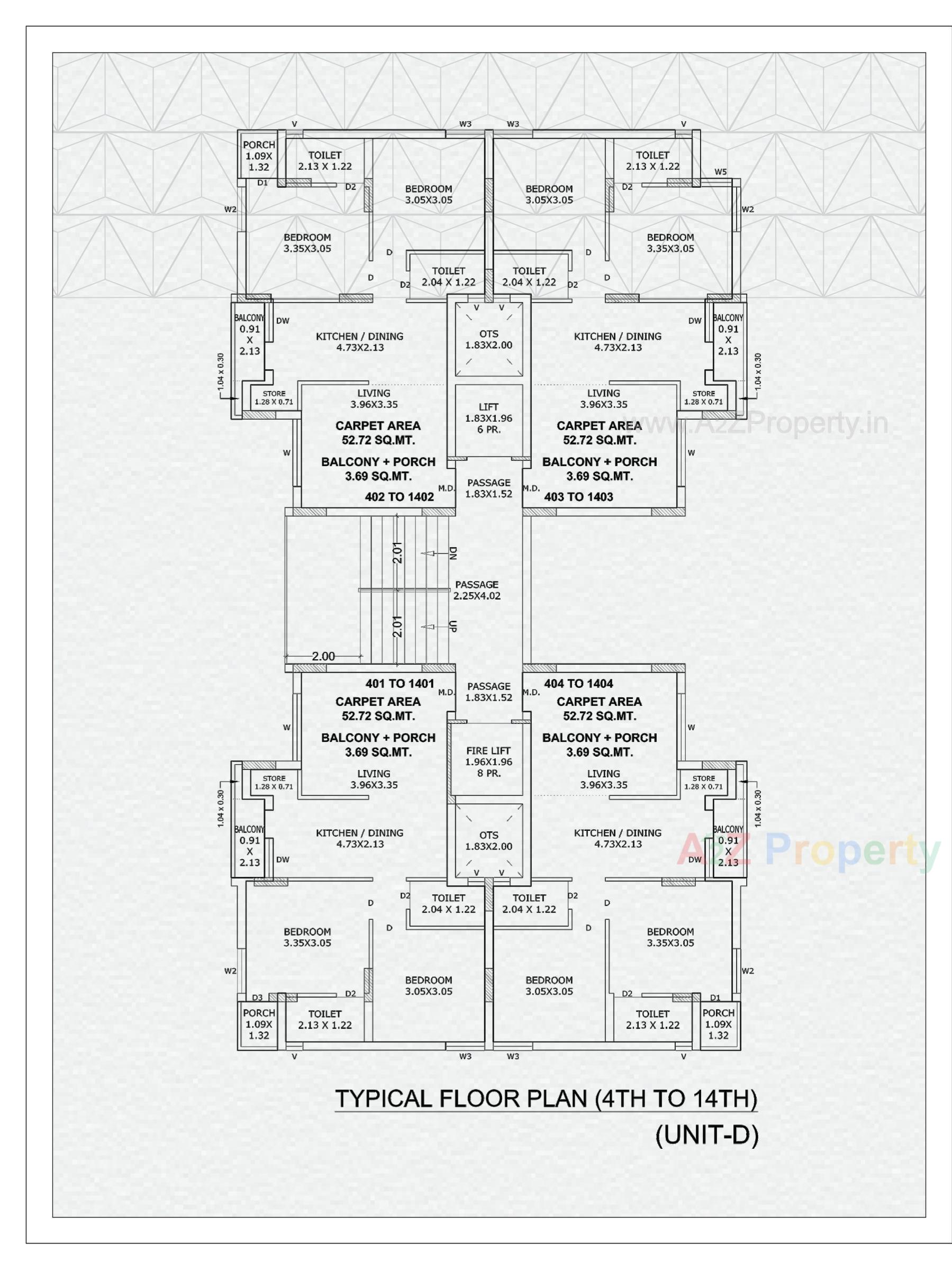 Layout of real estate project Atlantis Hills located at Raiya, Rajkot, Gujarat