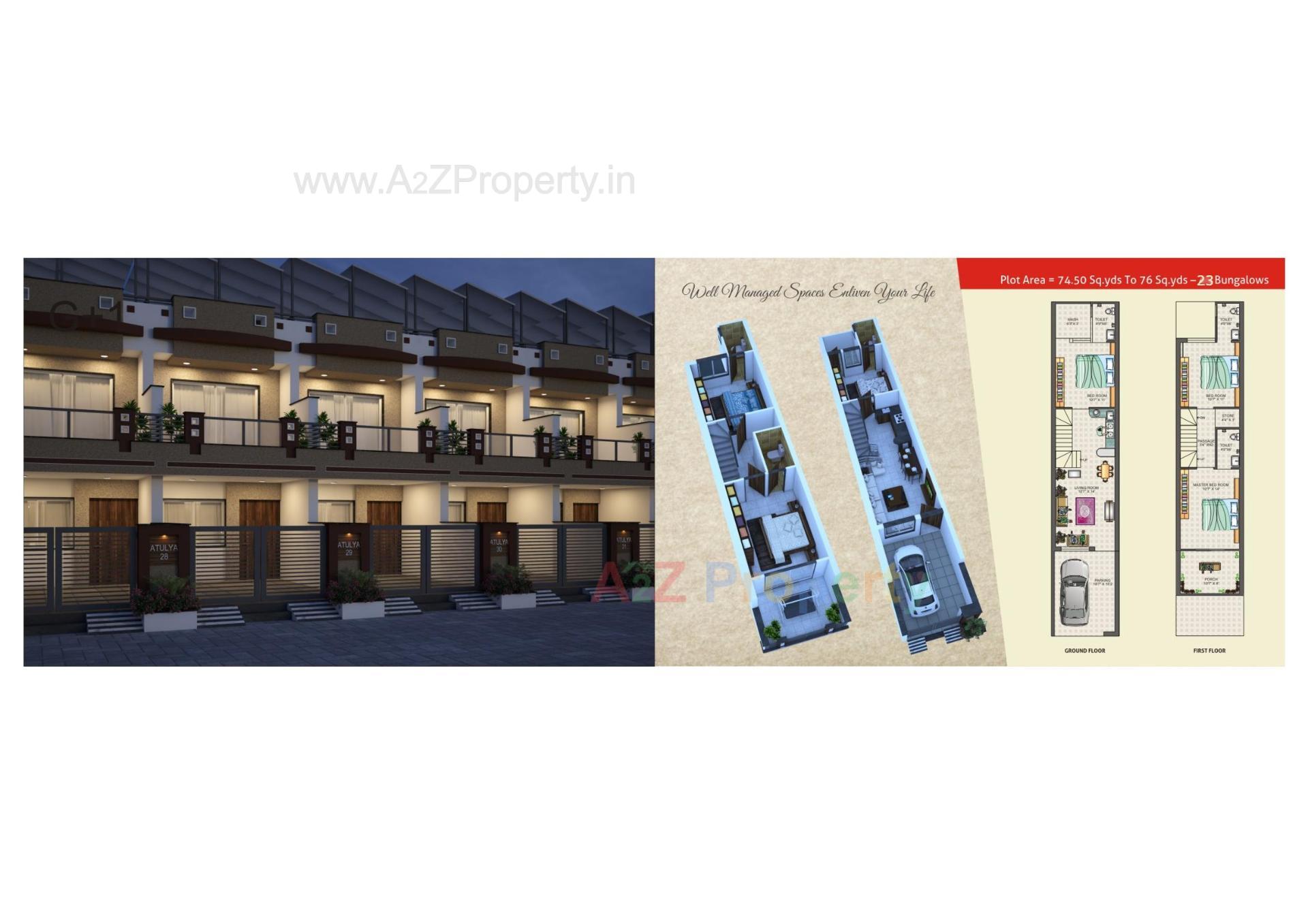  of real estate project Atulya Residency located at Rajkot, Rajkot, Gujarat