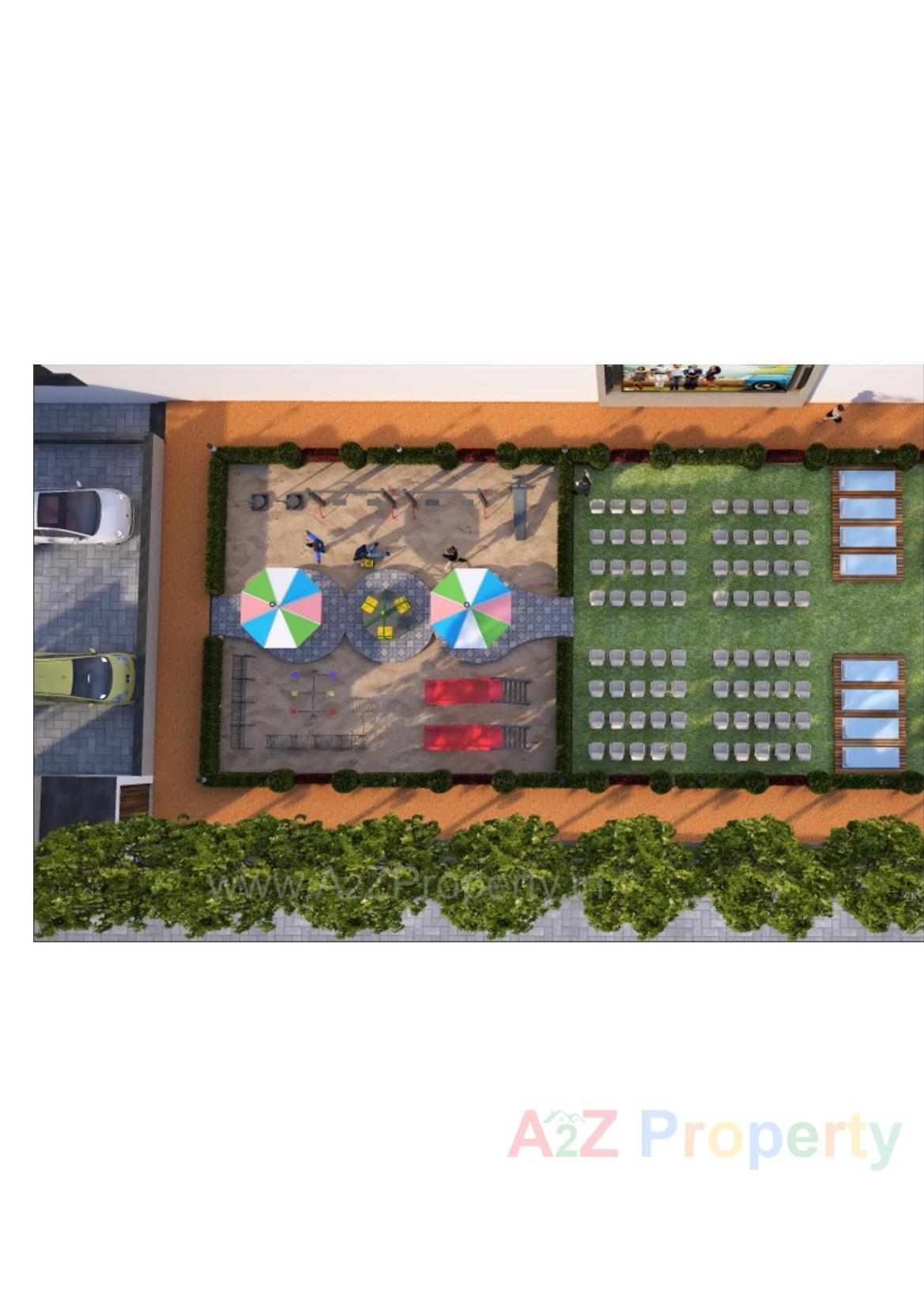 Layout of real estate project Atulya Residency located at Rajkot, Rajkot, Gujarat