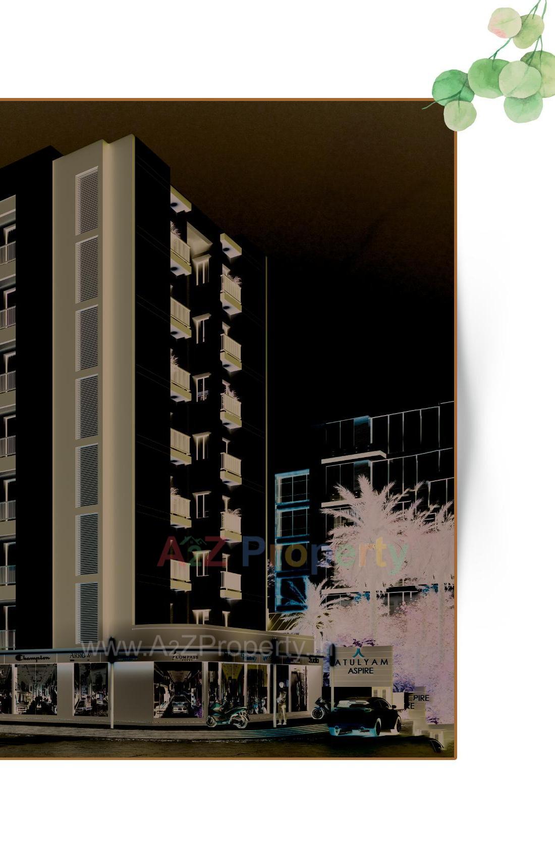 3D Elevation of real estate project Atulyam Aspire located at Rajkot, Rajkot, Gujarat