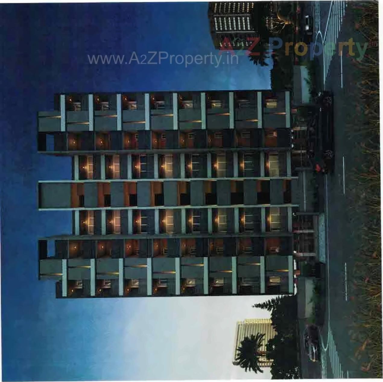 Layout of real estate project Atulyam Horizon located at Raiya, Rajkot, Gujarat