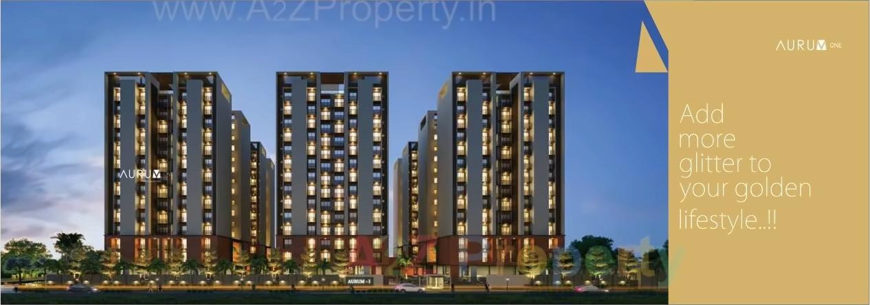 3D Elevation of real estate project Aurum One located at Rajkot, Rajkot, Gujarat