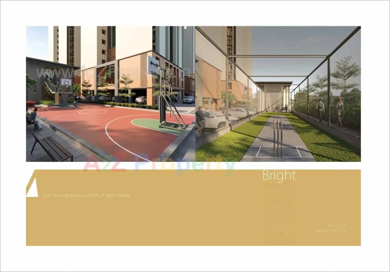 3D Elevation of real estate project Aurum One located at Rajkot, Rajkot, Gujarat