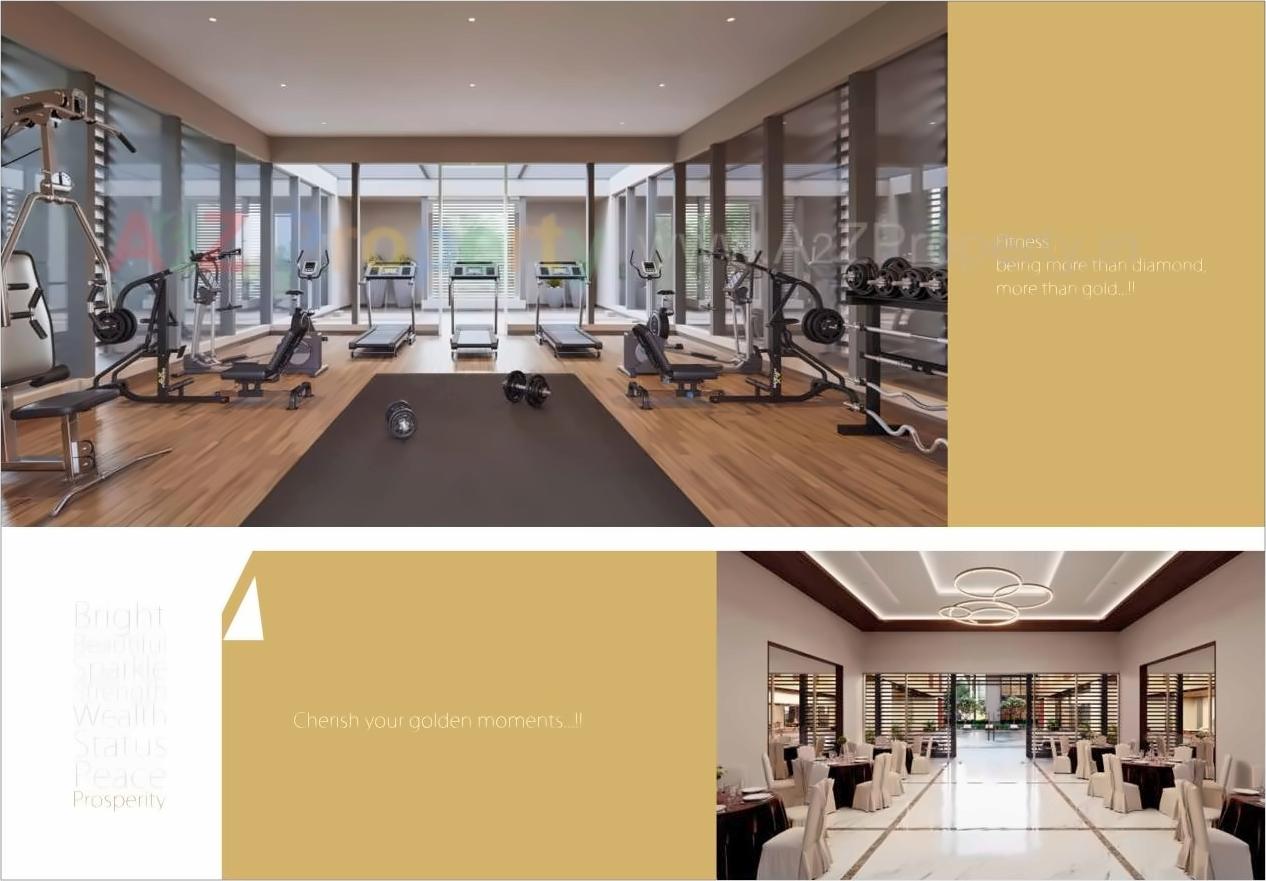 3D Elevation of real estate project Aurum One located at Rajkot, Rajkot, Gujarat