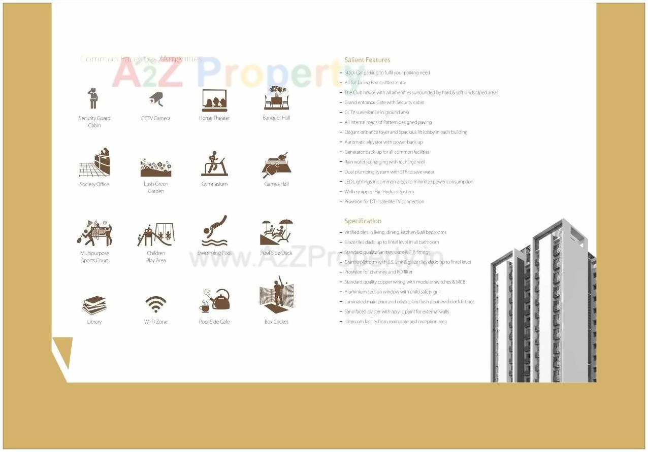  of real estate project Aurum One located at Rajkot, Rajkot, Gujarat